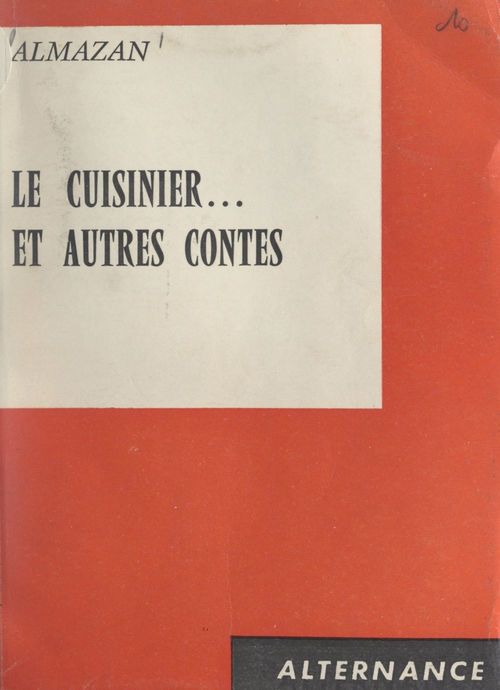 ebook cover of Le cuisinier et autres contes, by Almazan