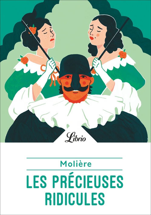 Couverture ebook de Les Précieuses ridicules, de Molière