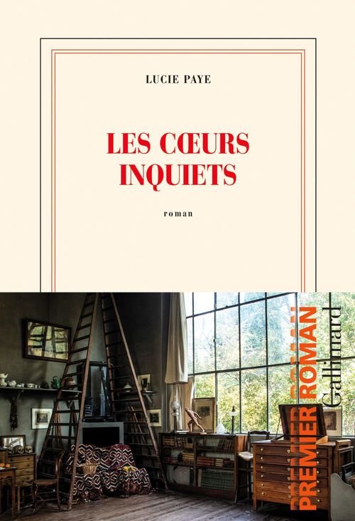 ebook cover of Les coeurs inquiets, by Lucie Paye