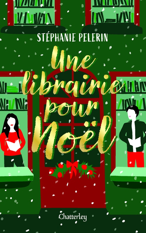 Couverture ebook de Une librairie pour Noël, de Stéphanie Pélerin