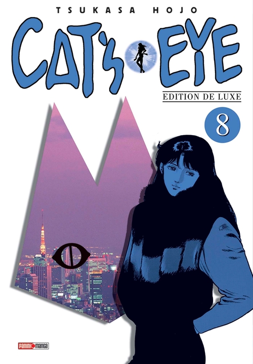 Couverture ebook de Cat's Eye Edition De Luxe T08, de Tsukasa Hojo