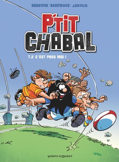 Couverture ebook de P'tit Chabal - Tome 02, de Michel Janvier