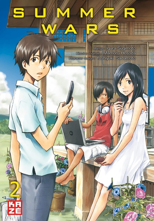 Couverture ebook de Summer Wars T02, de Iqura Sugimoto