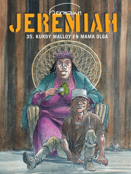Couverture ebook de Kurdy Malloy en mama Olga, de Hermann