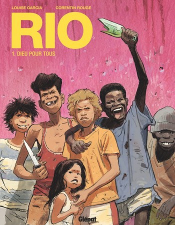 Couverture ebook de Rio - Tome 01, de Louise Garcia, Corentin Rouge