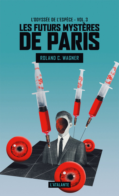 Couverture ebook de L'Odyssée de l'espèce, de Roland C. Wagner