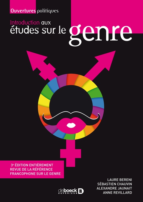 Couverture ebook de Introduction aux études sur le genre, de Laure Bereni, Sébastien Chauvin, Alexandre Jaunait, Anne Revillard