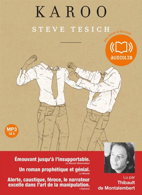 audiobook cover of Karoo, by Steve Tesich