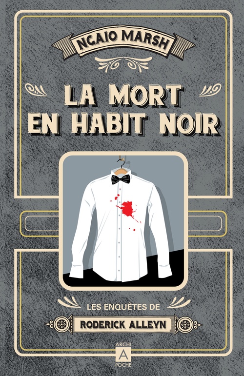 ebook cover of La mort en habit noir, by Ngaio Marsh