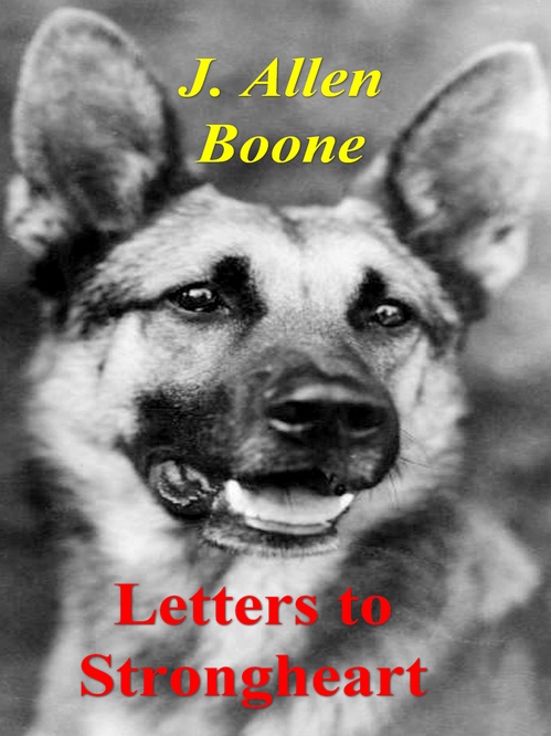 ebook cover of Letters To Strongheart, by J. Allen Boone