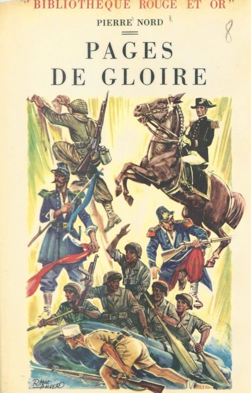 Couverture ebook de Pages de gloire, de Pierre Nord