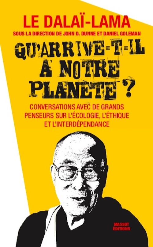ebook cover of Qu'arrive-t-il à notre planète ?, by Dalaï-Lama, John D. Dunne, Daniel Goleman