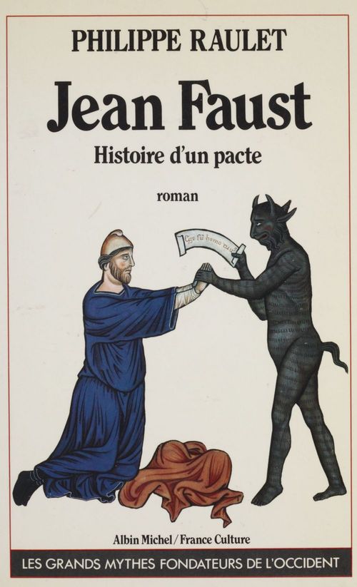 Couverture ebook de Jean Faust : histoire d'un pacte, de Philippe Raulet