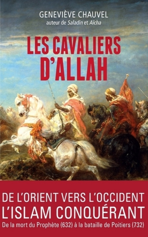 ebook cover of Les cavaliers d'Allah, by Geneviève Chauvel