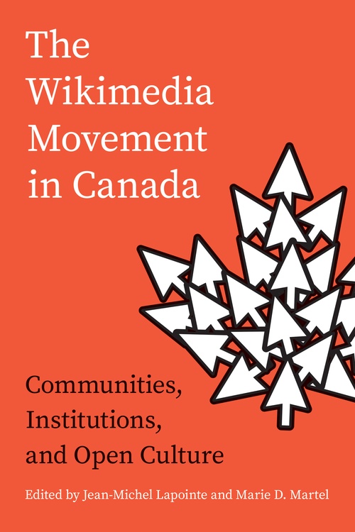 Couverture ebook de The Wikimedia Movement in Canada, de