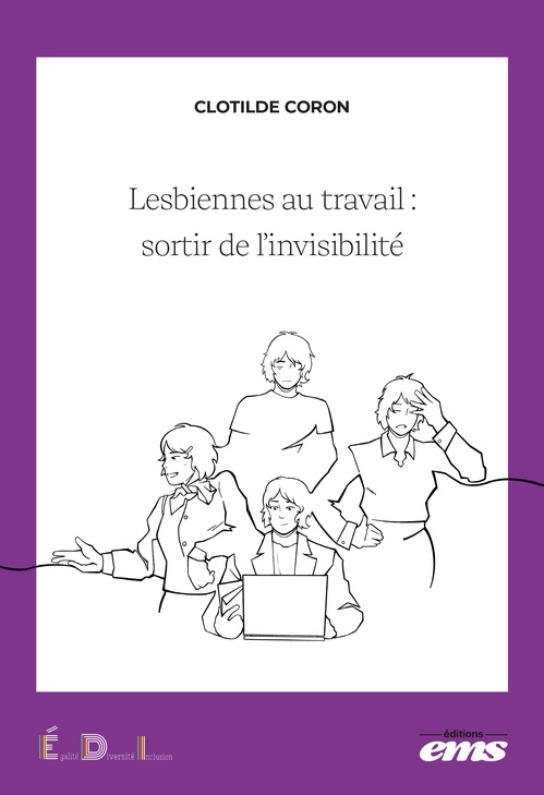 Couverture ebook de Lesbiennes au travail : sortir de l'invisibilité, de Clotilde Coron
