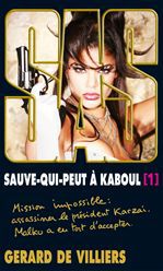 Couverture ebook de SAS 198 Sauve-qui-peut à Kaboul T1, de Gérard de Villiers