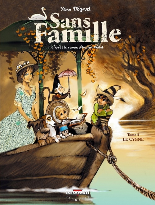 Couverture ebook de Sans famille T03 - Le Cygne, de Yann Dégruel