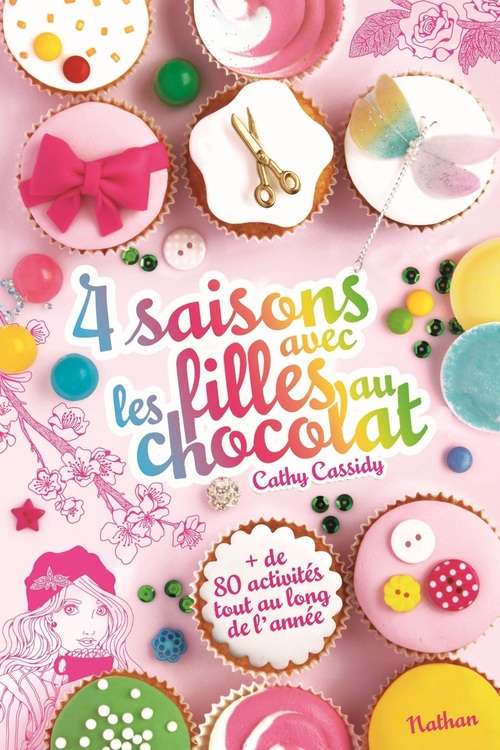 ebook cover of Les Filles au chocolat:Quatre saisons avec les Filles au Chocolat-EPUB2, by Cathy Cassidy