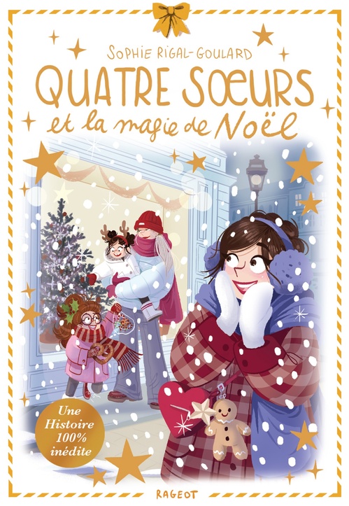 ebook cover of Quatre soeurs et la magie de Noël, by Sophie Rigal-Goulard, Stéphanie Diglee