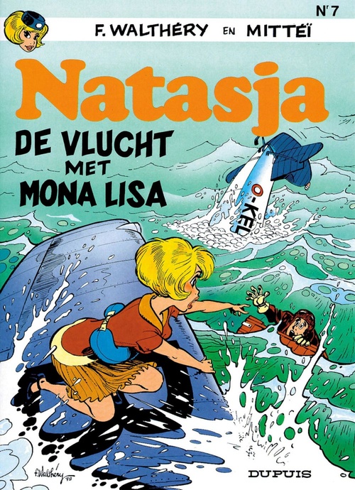 Couverture ebook de De vlucht met Mona Lisa, de Mittéï