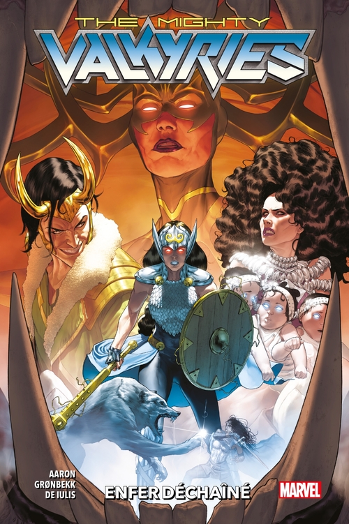 ebook cover of The Mighty Valkyries : Enfer déchaîné, by Jason Aaron, Torunn Gronbekk