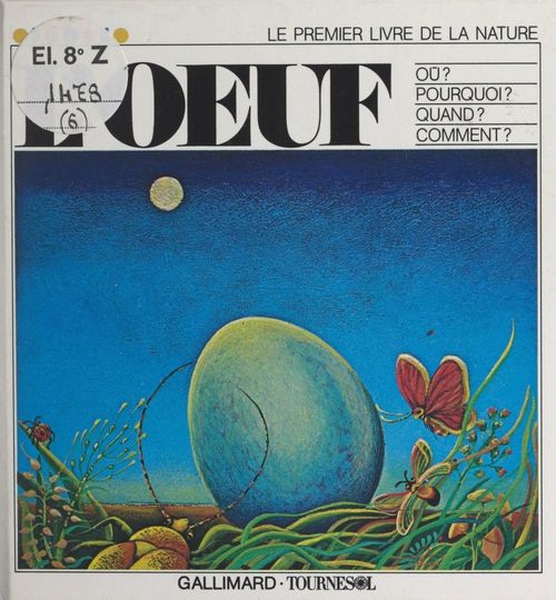 Couverture ebook de L'oeuf, de Andrienne Soutter-Perrot