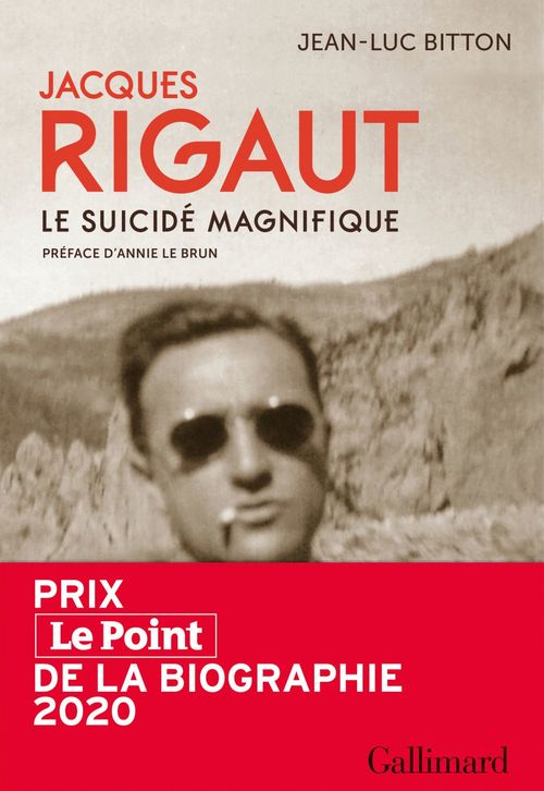 Couverture ebook de Jacques Rigaut. Le suicidé magnifique, de Jean-Luc Bitton