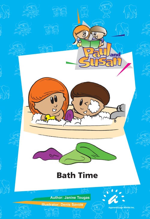 ebook cover of Bath Time, by Janine Tougas