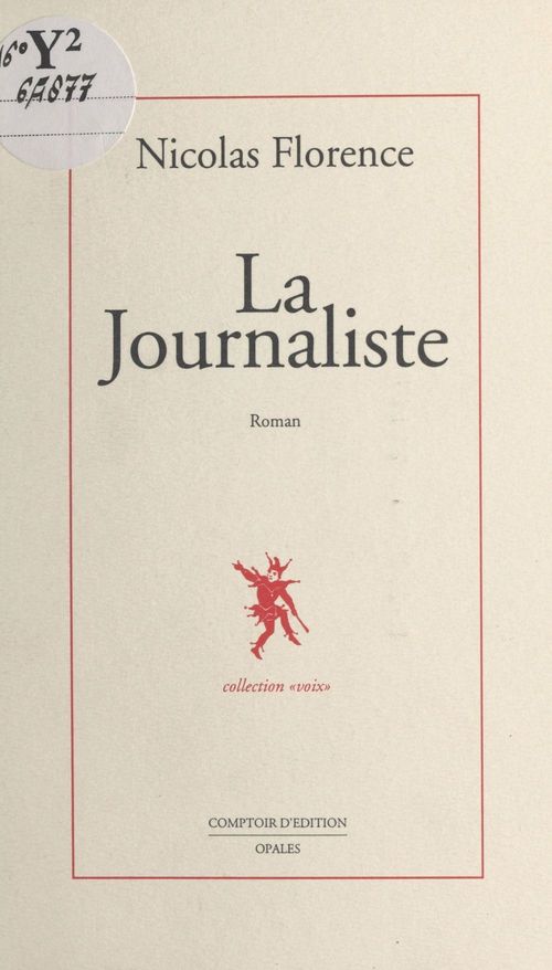 Couverture ebook de La journaliste, de Nicolas Florence