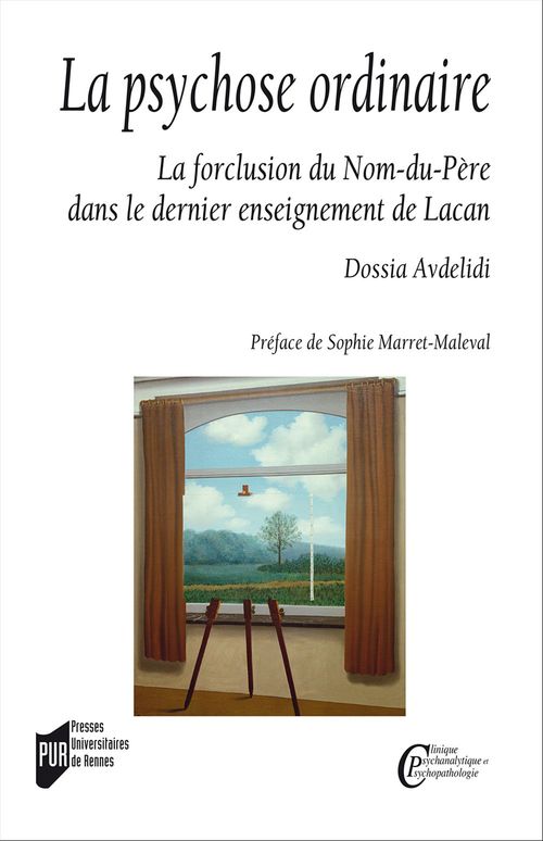 Couverture ebook de La psychose ordinaire, de Dossia Avdelidi