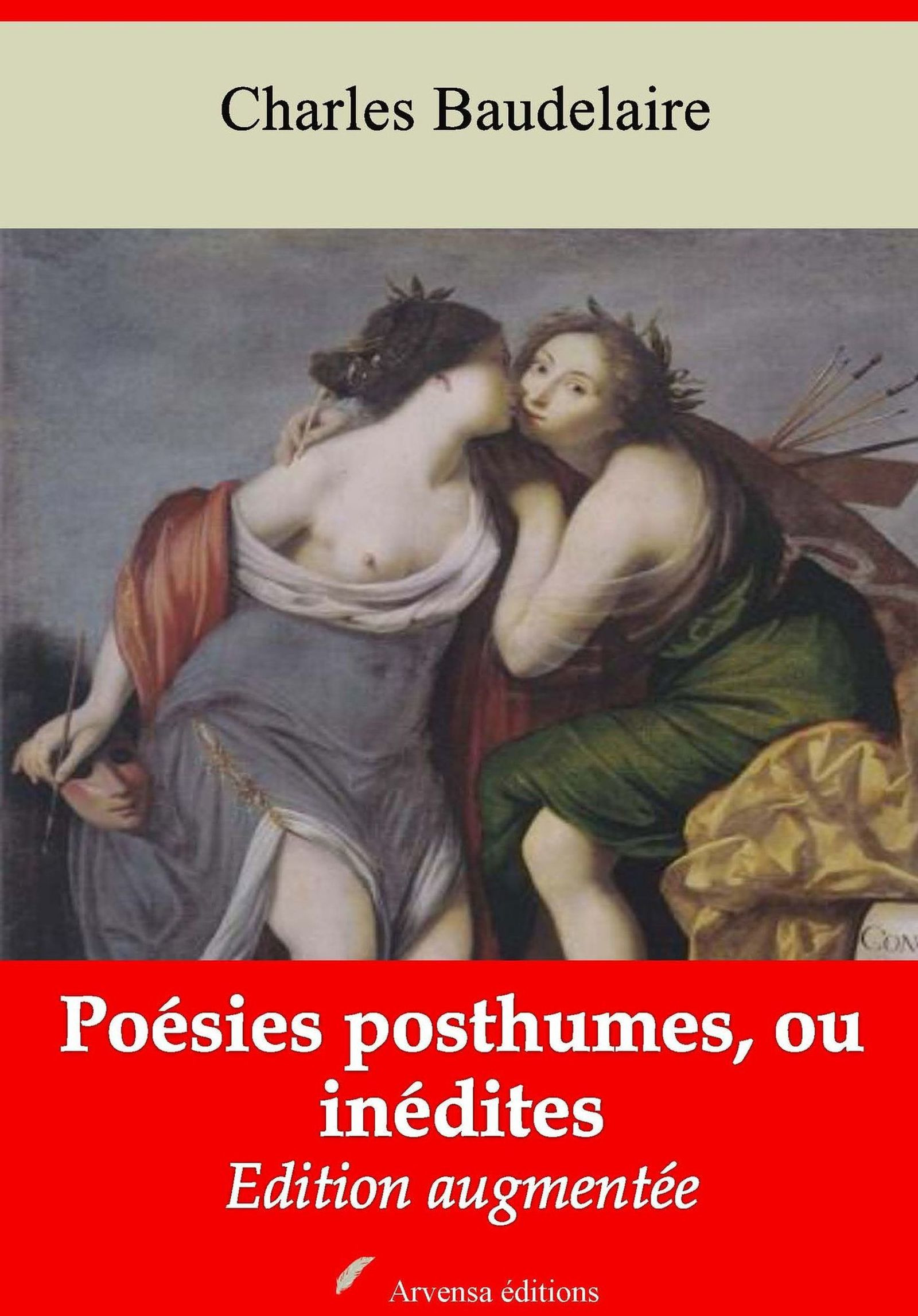 Couverture ebook de Poésies posthumes, ou inédites - suivi d'annexes, de Charles Baudelaire