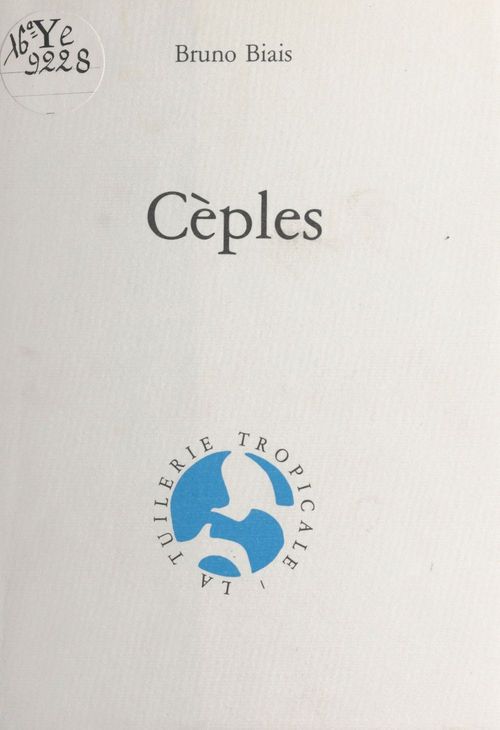 ebook cover of Cèples, by Bruno Biais