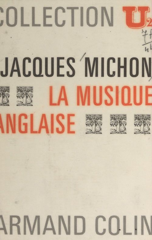 Couverture ebook de La musique anglaise, de Jean Maillard, Jacques Michon