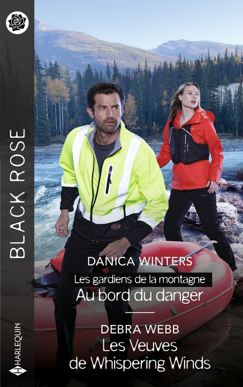 ebook cover of Au bord du danger - Les Veuves de Whispering Winds, by Danica Winters, Debra Webb