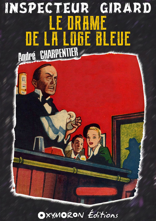 Couverture ebook de Le drame de la loge bleue, de André Charpentier