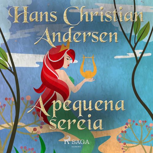 Couverture audiobook de A pequena sereia, de Hans Christian Andersen