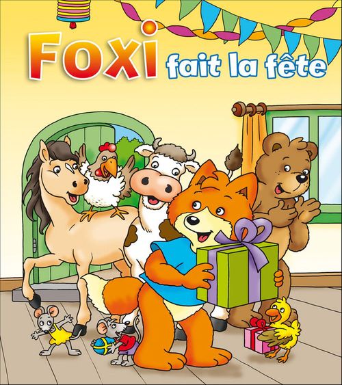 ebook cover of Foxi fait la fête, by Foxi, Roger De Klerk
