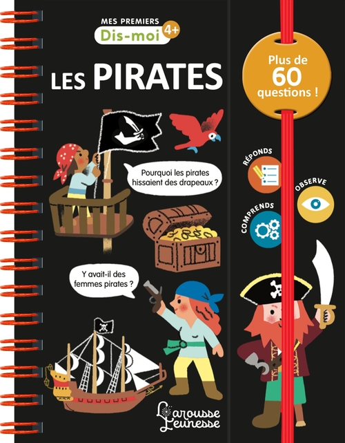 Couverture ebook de Les pirates, de Caroline Fait