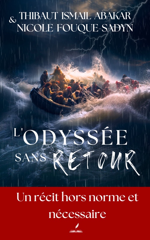 Couverture ebook de L'odyssée sans retour, de Thibaut Ismail-Abakar