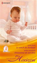 ebook cover of Le ranch du bonheur - Amoureuse de son boss, by Myrna Mackenzie