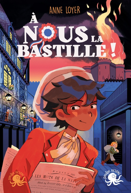 Couverture ebook de À nous la Bastille !, de Anne Loyer