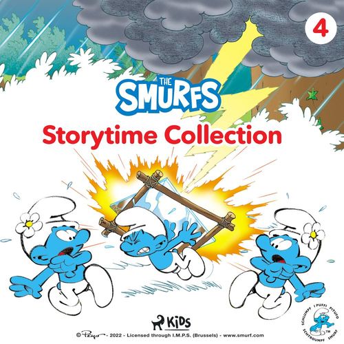 audiobook cover of Smurfs: Storytime Collection 4, by Peyo