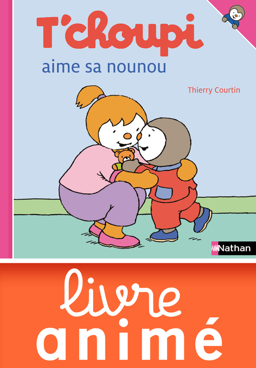 Couverture ebook de T'choupi a la varicelle, de Thierry Courtin