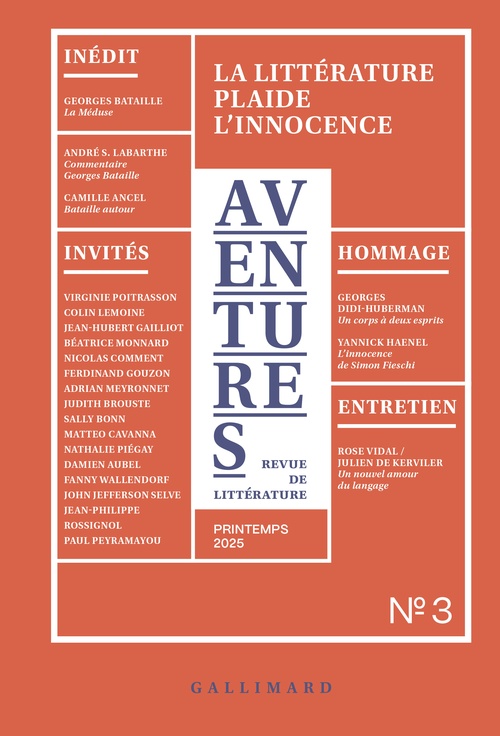 ebook cover of Revue Aventures N°3 (Printemps 2025), by Collectifs