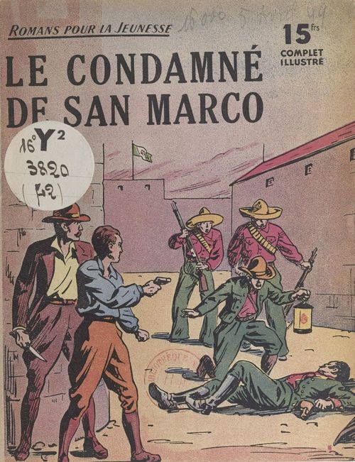 Couverture ebook de Le condamné de San Marco, de Leonce Prache