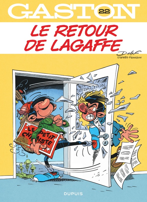 ebook cover of Gaston - Tome 22 - Le retour de Lagaffe, by Delaf, Jidéhem, André Franquin
