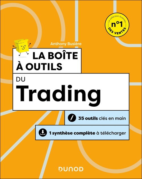 ebook cover of La boîte à outils du trading, by Anthony Busière