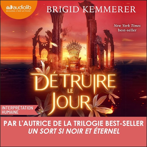 audiobook cover of Détruire le Jour, by Brigid Kemmerer
