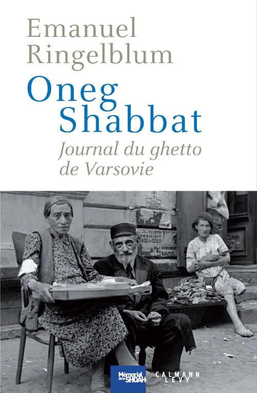 ebook cover of Oneg Shabbat - Journal du ghetto de Varsovie, by Emanuel Ringelblum